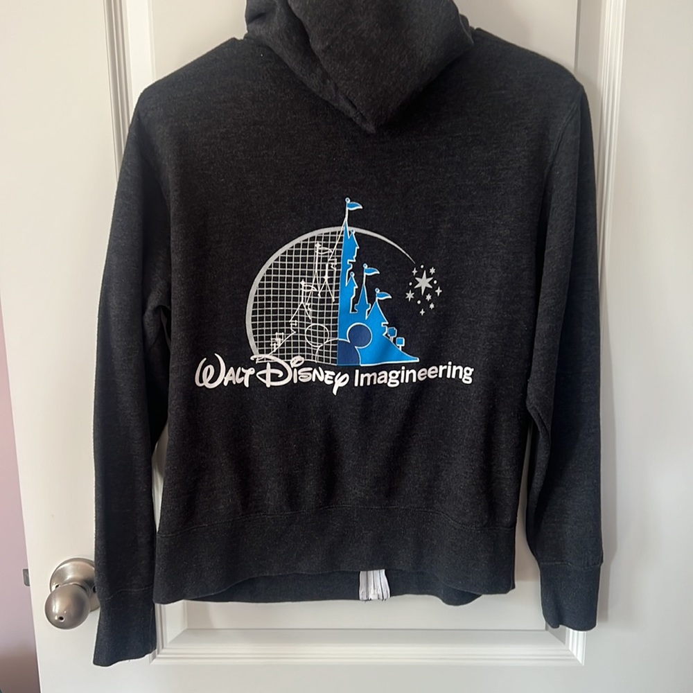 Walt Disney Imagineering Zip Up Jacket - with embroidery logo